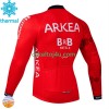 Arkea Bb Hotels Excalibur Cykeltrøje Viter Thermal Fleece 2024